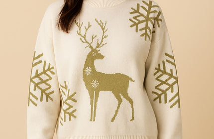 Reindeer Cozy Sweater