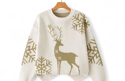 Reindeer Cozy Sweater