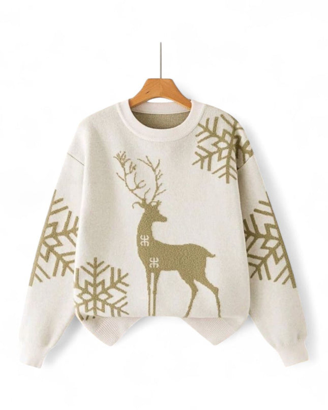 Reindeer Cozy Sweater