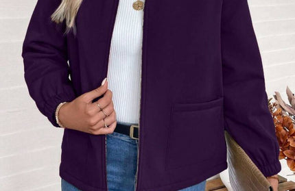 Jacket with warm inside