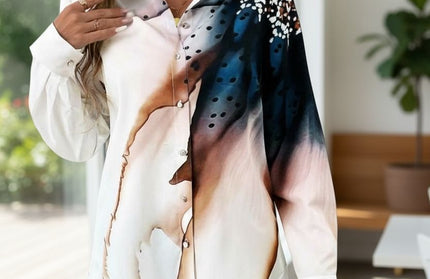 Long sleeve elegant blouse