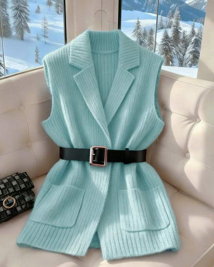 Sweater vest by Luxe Muet