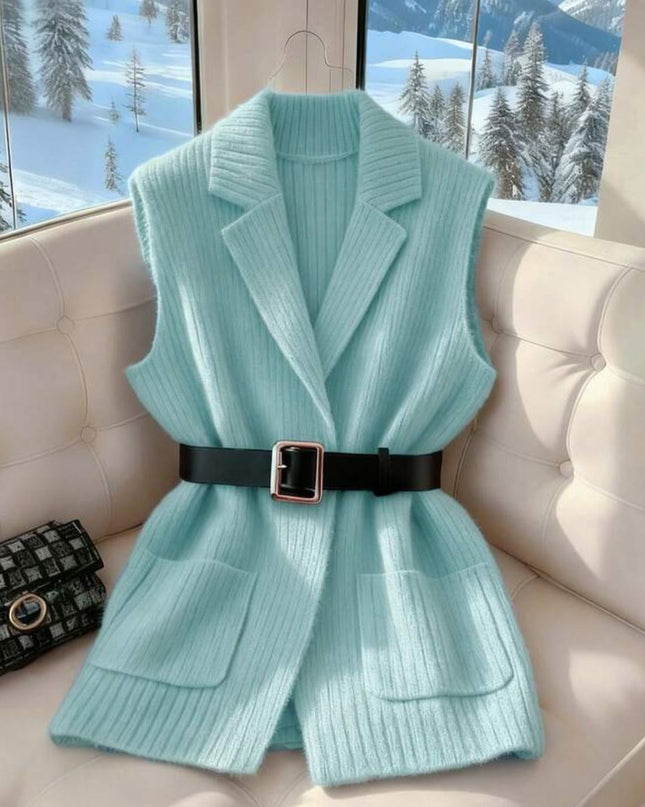 Sweater vest by Luxe Muet