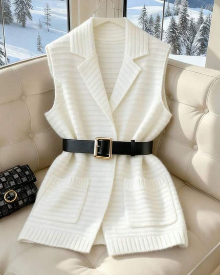 Sweater vest by Luxe Muet