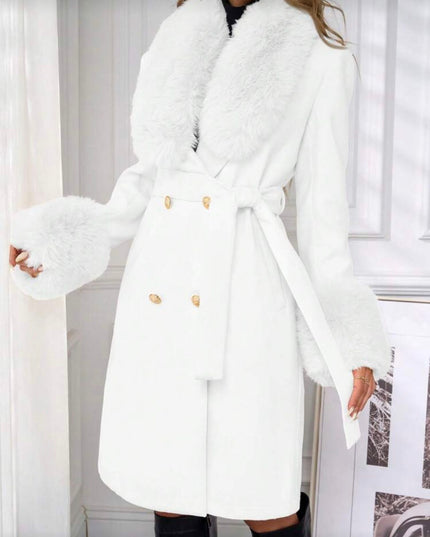 The Riveria Trench Faux Fur