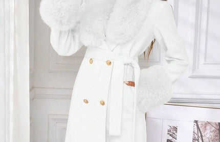 The Riveria Trench Faux Fur