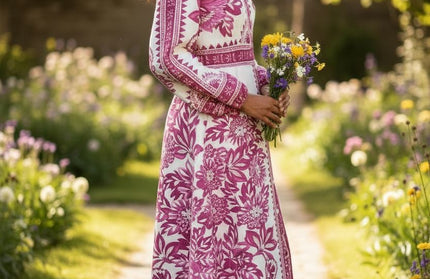 Long sleeve maxi dress